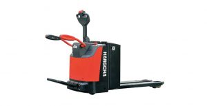 xe nâng điện đứng lái pallet truck