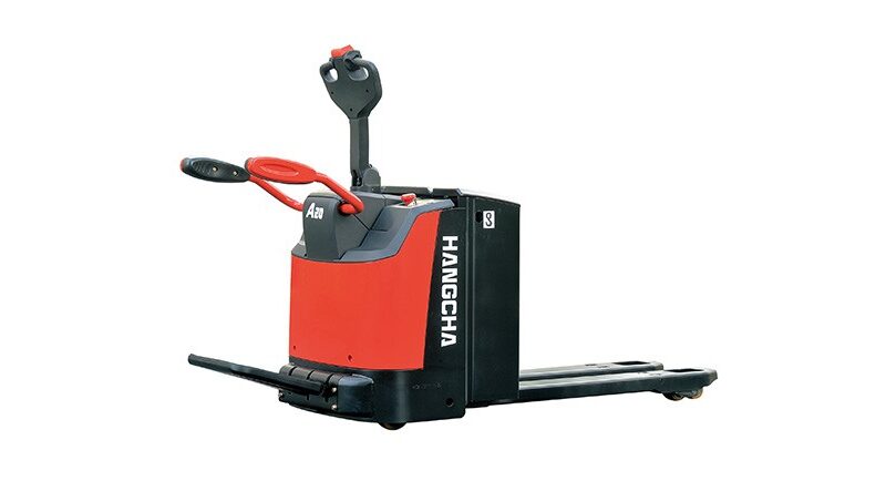 xe nâng điện đứng lái pallet truck