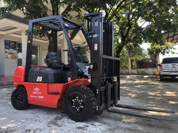 Kiểu dáng của xe nâng dòng A vô cùng ấn tượng