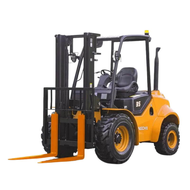 xe nâng địa hình 3,5 tấn