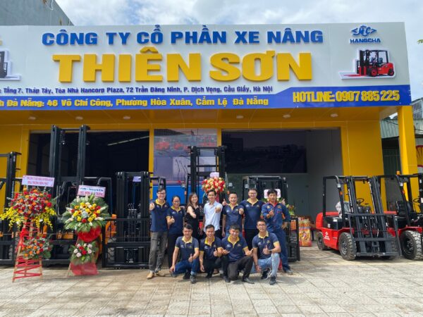 xe nâng Hangcha được Thiên Sơn phân phối tại Việt Nam