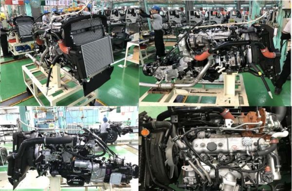 động cơ xinchai và isuzu